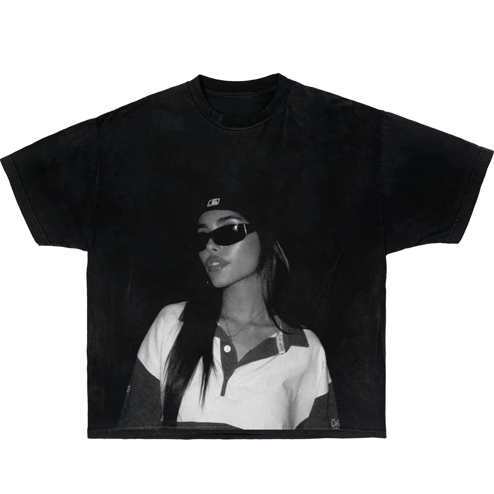 2026 Spring Summer Madison Beer Box Retro Shirt Fashion Streetwear Clothing Millennium Bug New Streetwear for Both Men and Women