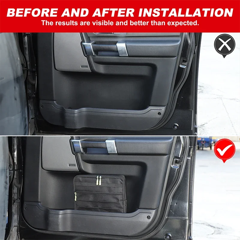 

1 шт., черная сумка-органайзер из ткани Оксфорд для Land Rover Discovery 4 LR4 2010-2016, сумка-органайзер для передних дверей автомобиля, автомобильные аксессуары