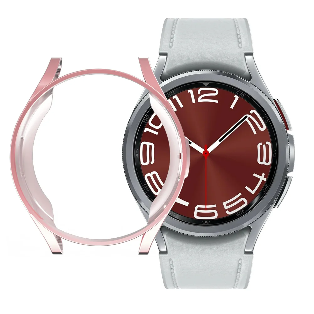 Funda para Samsung Galaxy Watch 6 Classic, cubierta media hueca a prueba de golpes, 43mm, 47mm, 40mm, 44mm, 6 Classic