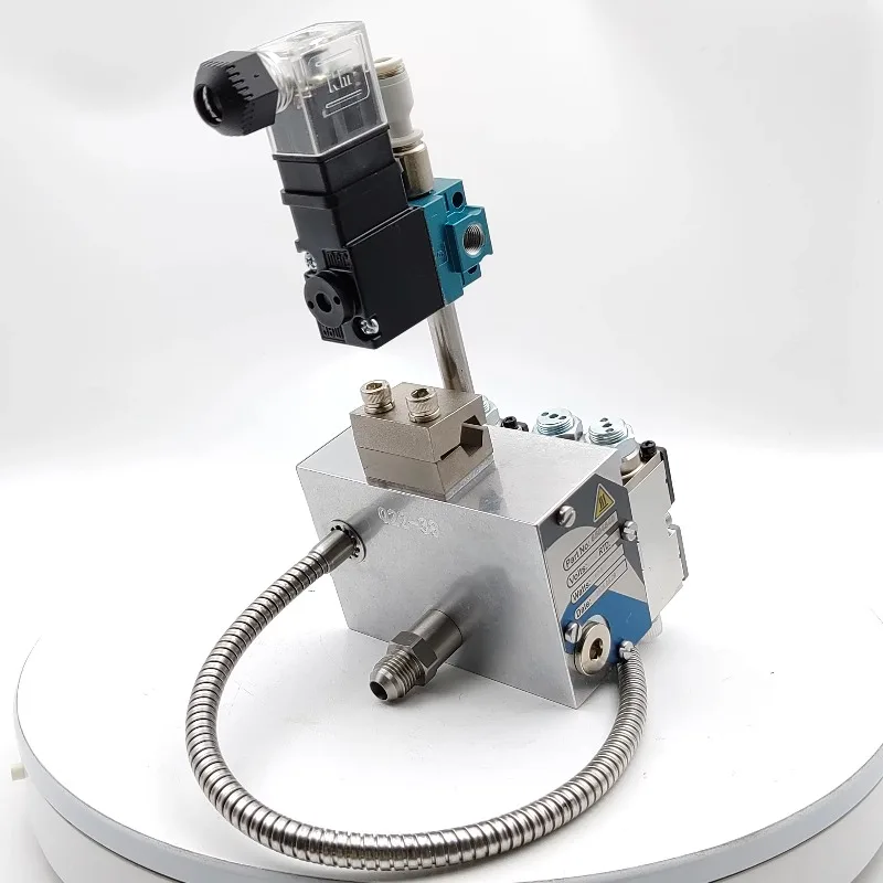 Electric Double-Module Foam Mattress Adhesive Gun With Hot Melt Glue Efficient Dispensing For Bonding On Both Sides