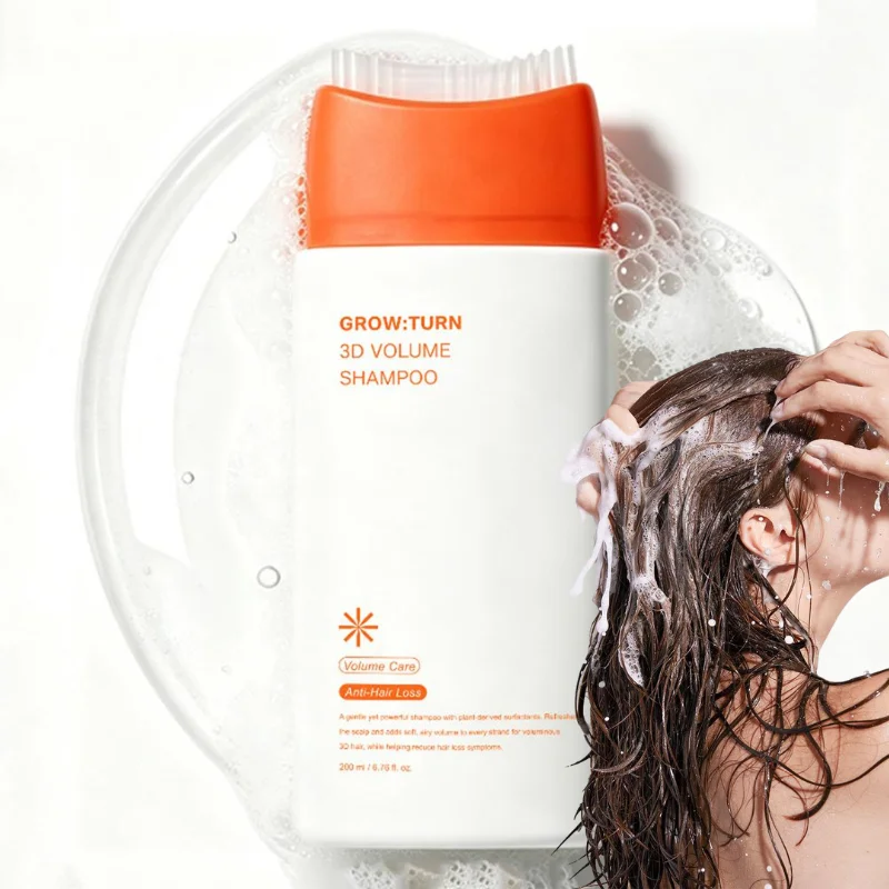 Strengthening Shampoo Deep Clean Scalp Anti Hair Loss Volume Shampoo Increase Hair Fullness Shampoo Delivers Scalp Nourishment