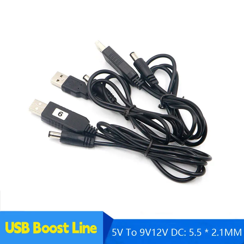 USB Power Boost Kabel DC5V Zu 9V/12V Router/Optische Modem Power Kabel Power Bank netzteil Ladekabel Konvertierung Kabel