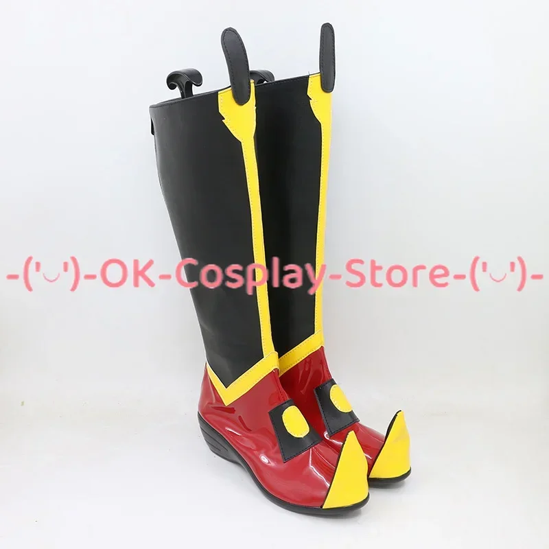 [Aangepast] Azula Cosplay Schoenen Anime Game Rollenspel Kostuum Prop Halloween Carnaval Party PU Lederen Laarzen
