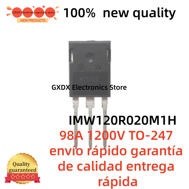 

10-20-30-40-50 штук 12M1H020 IMW120R020M1H 98A 1200V TO-247 быстрая доставка гарантия качества быстрая доставка
