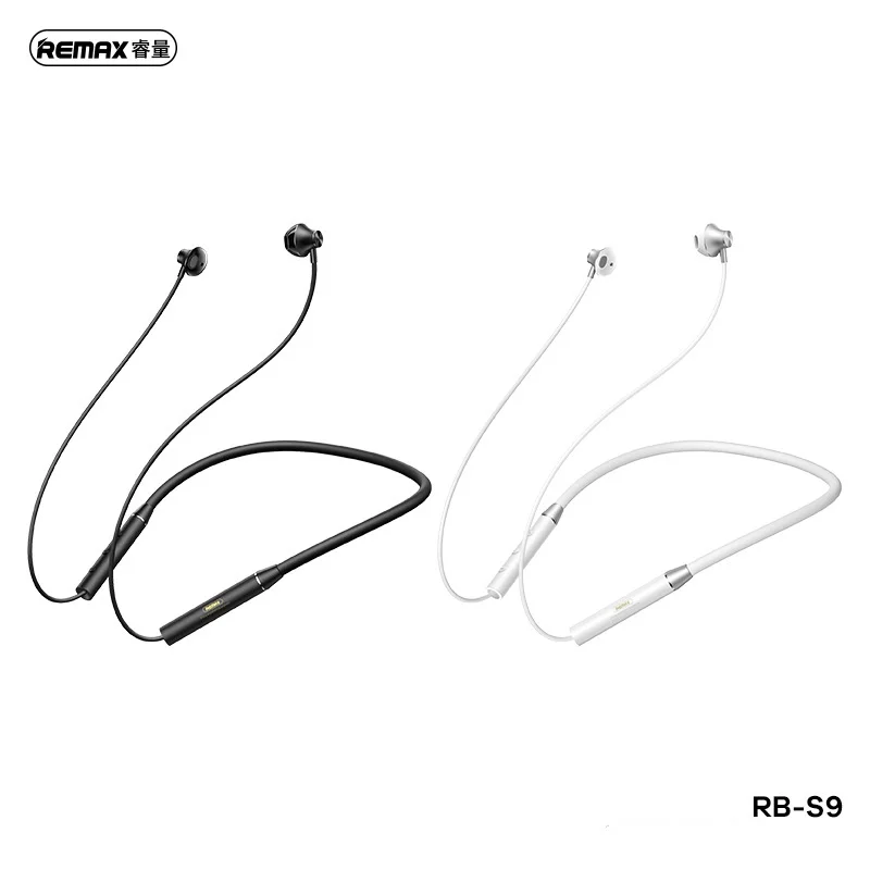 Remax Wireless Neckband Sport Earphone Bluetooth 5.3 Headphone With Mic For Call Music Sport