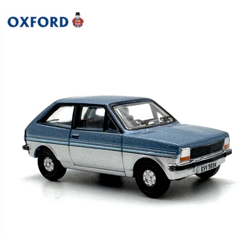 OXFORD Diecast 1:76 Scale Fiesta Mk I Vintage Car Alloy Automobile Model Exquisite  Finished Product Simulation Toy Gift Model