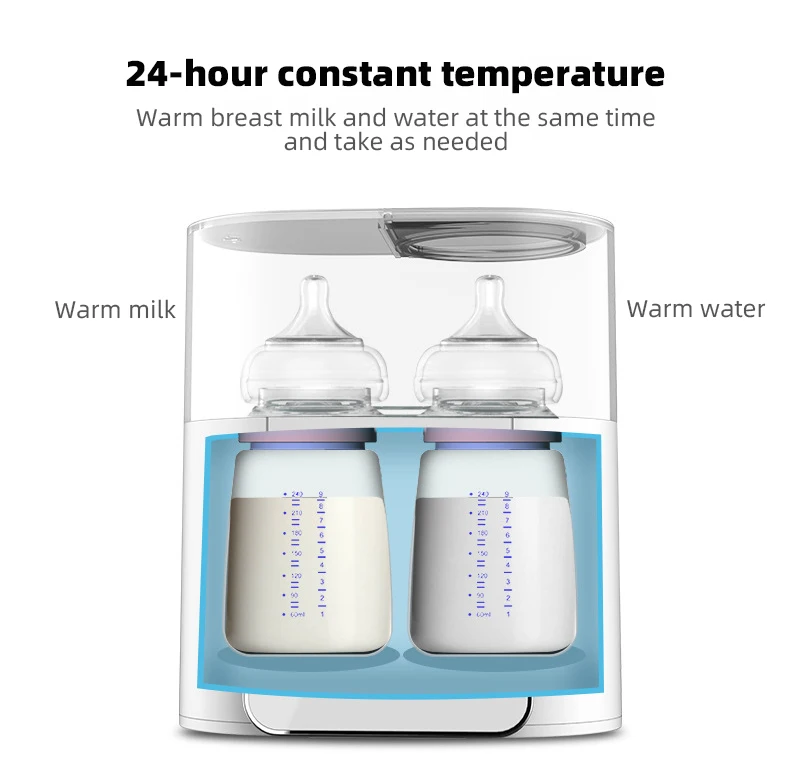 Baby Bottle Warmer Multi function Fast Baby Accessories Food Heater Milk Warmer Steriliser with ACcurate Temperature Control