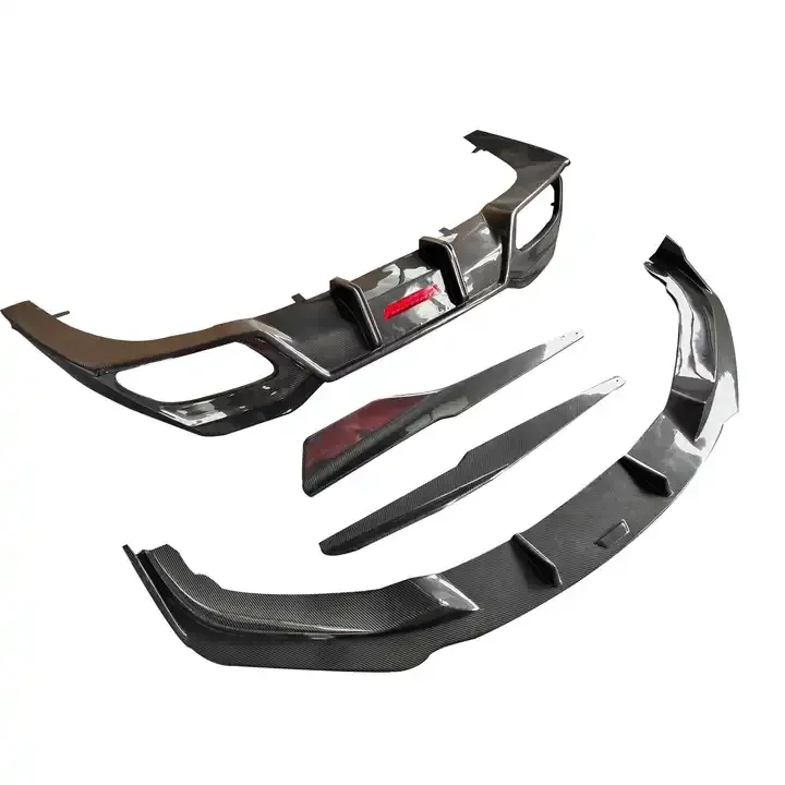 M8 Style PP Material Body Parts For bm w 8 Series G14 G15 G16 Upgrade Full Set Front Bumper Rear Bumper Fender Body Kits