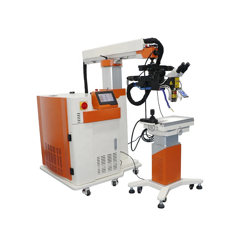 Mold Repair Fiber Laser Welding Machine with QCW and Water Cooling System New Condition Cantilever Mold Laser Welding Source