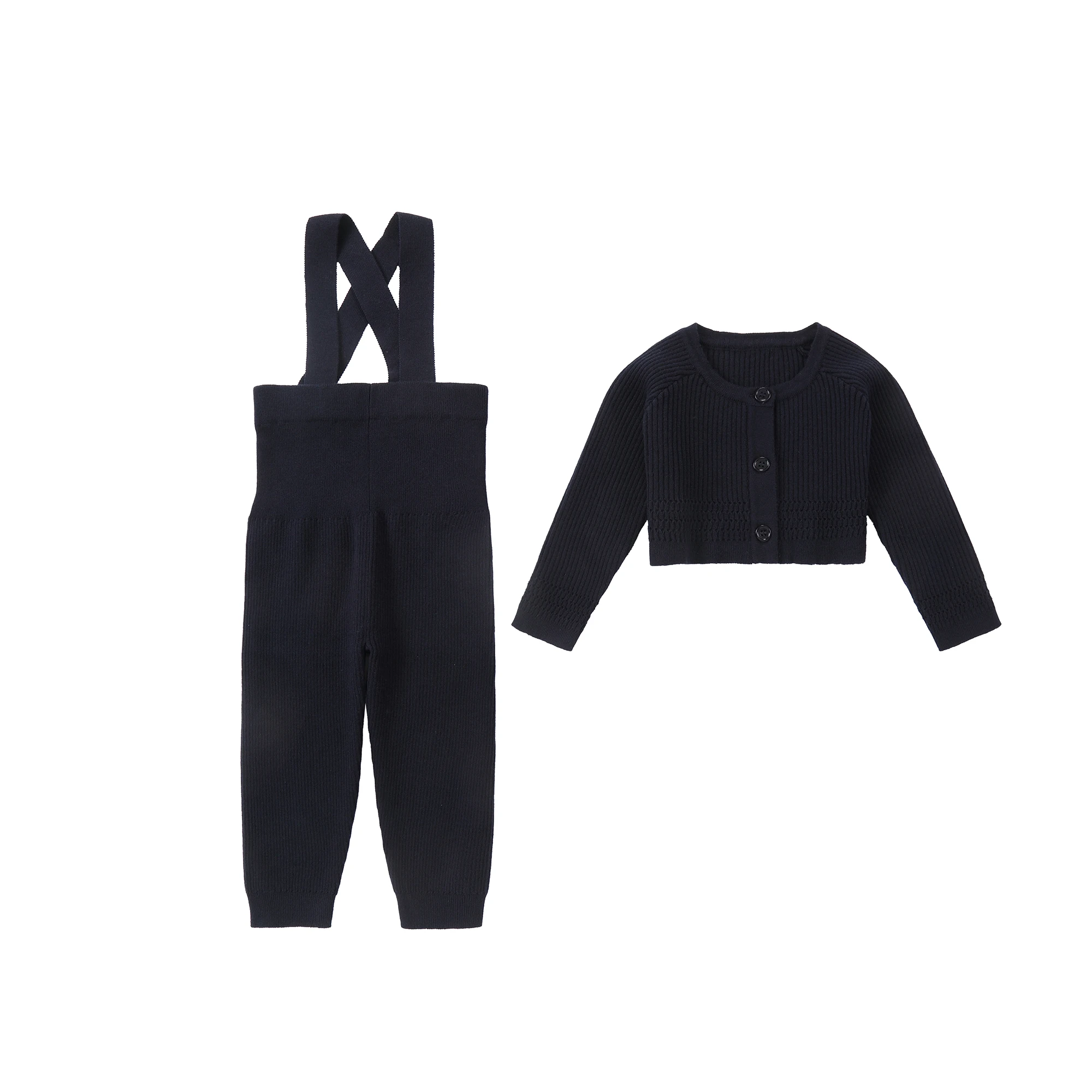 British Knit Coordinate Collection – Navy Knit Set