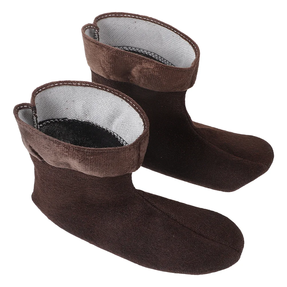 

1 Pair Thermal Boot Liners Warm Cotton Socks Size 43-45 Soft Insulated Rain Hunting Winter Boots Replacement Inserts