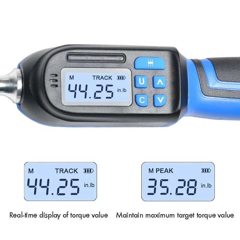 

Combination of Tools Hand tool Adjustable Digital Torque Screwdriver Wrench 1/4 Inch Drive Screwdriver Torque Wrench Combo Tool