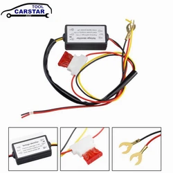 Newest Car LED DRL Controller Auto Car LED Daytime Running Light Relay Harness Dimmer On/Off Fog Light Controller Start Power