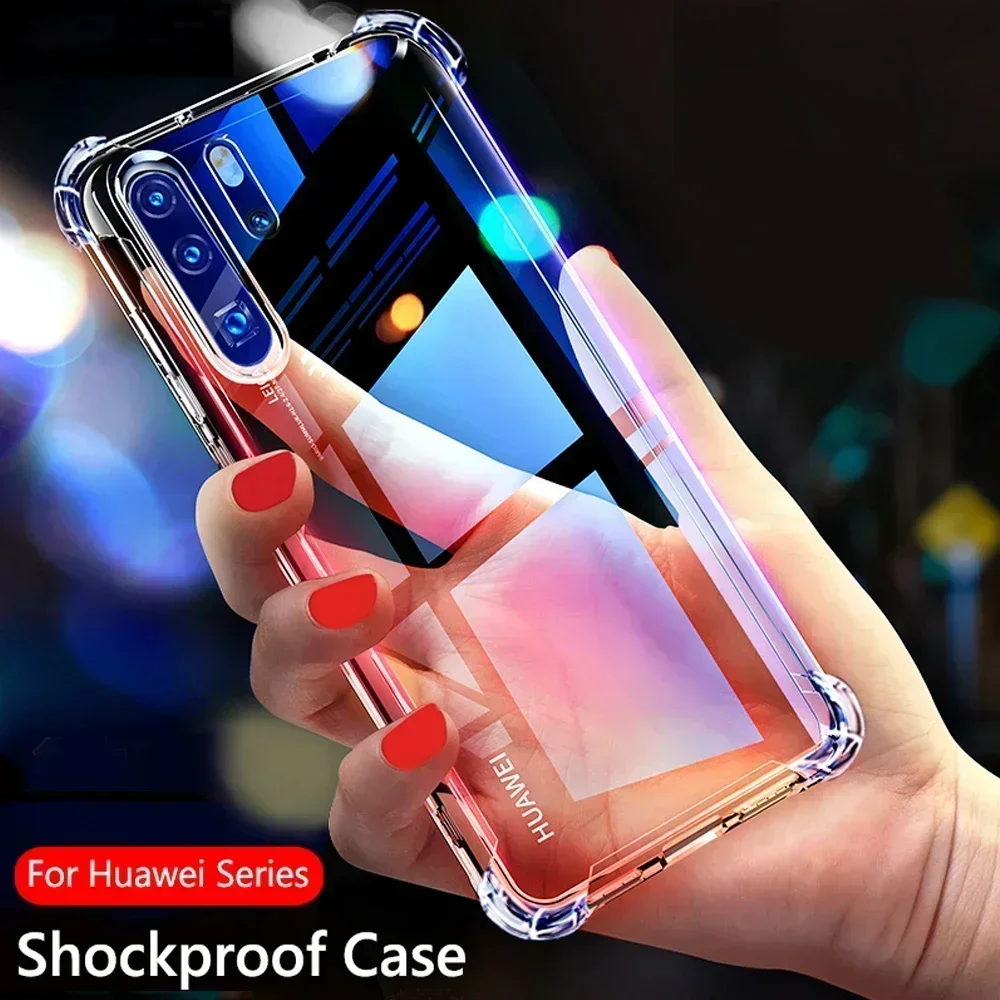 

TPU phone bag case for huawei P40 pro P30 P20 lite covers bumper mobile phone accessories coque fitted silicone shockproof cases