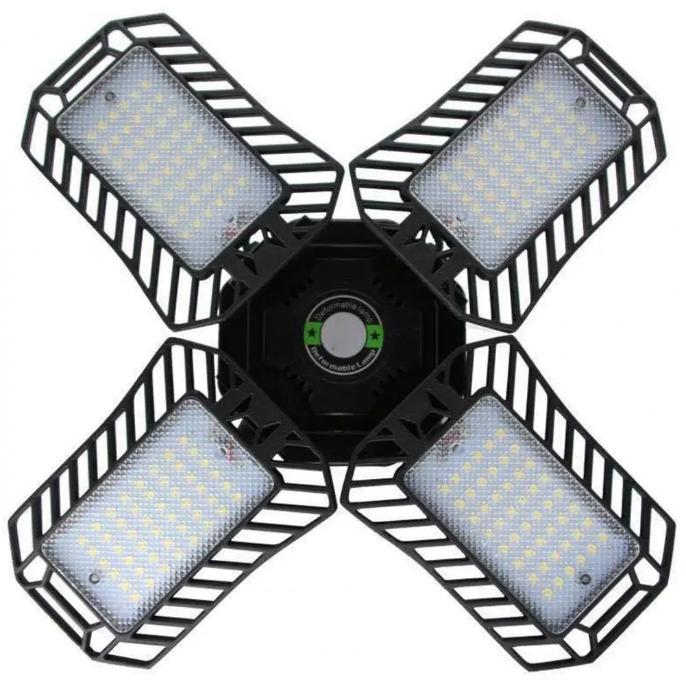 Foldable Garage Light Led Garage Light 60w Super Bright Led Garage Ceiling Light Foldable Deformable Design for Energy-saving