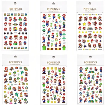 Miniso nové kreslené samolepky na nehty Harry Potter Anime Snoopy samolepka roztomilé samolepky Pokémon na nehty nalepovací nehty samolepka Barbie 12 nejlepší prodej Samolepka na nehty s motivem Harryho Pottera - №2