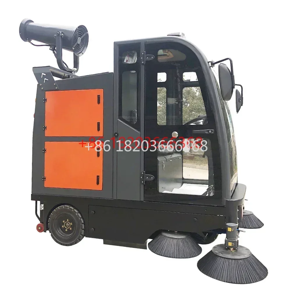 YG Customized DM-2100H Road Cleaning Machine Ride On Industrial Floor Sweeper Electric Street Sweeper