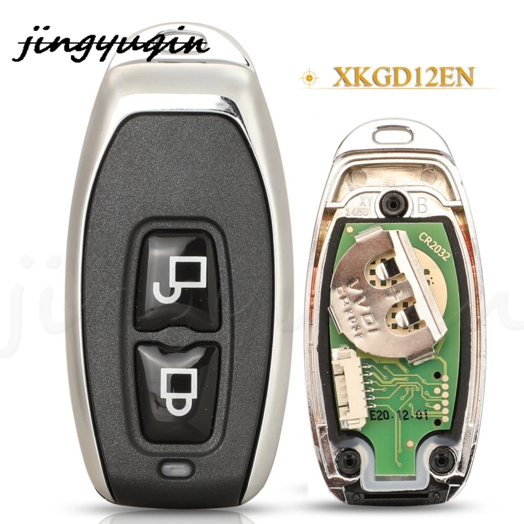 

jingyuqin 2 Buttons XKGD12EN Xhorse Wire Universal Remote Key For Vvdi Key Tool Vvdi2 Garage Door English Version