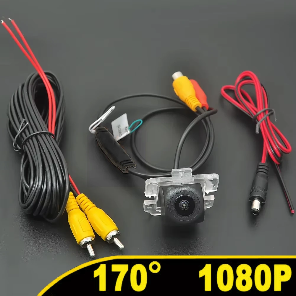 HD AHD Fisheye Rear View Camera for Reverse Parking Compatible for Mitsubishi Outlander XL Citroen C-Crosser Peugeot 4007