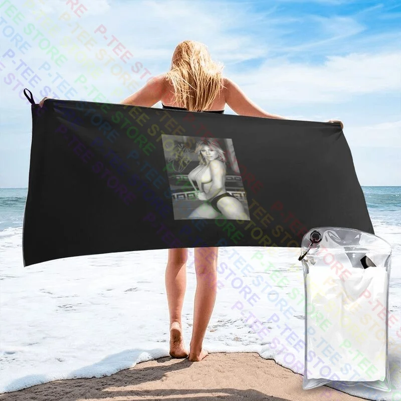 Tributo Samantha Fox Icona Sexy Cantante Touch Me Quick dry Towel New Absorbent Beach Blanket