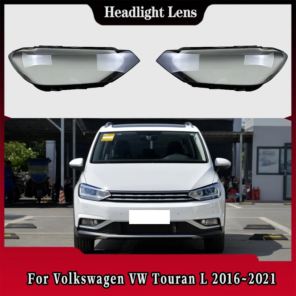 

Headlight Lens For Volkswagen VW Touran L 2016 2017 2018 2019 2020 2021 Transparent Headlamp Cover Replace Original Lampshade