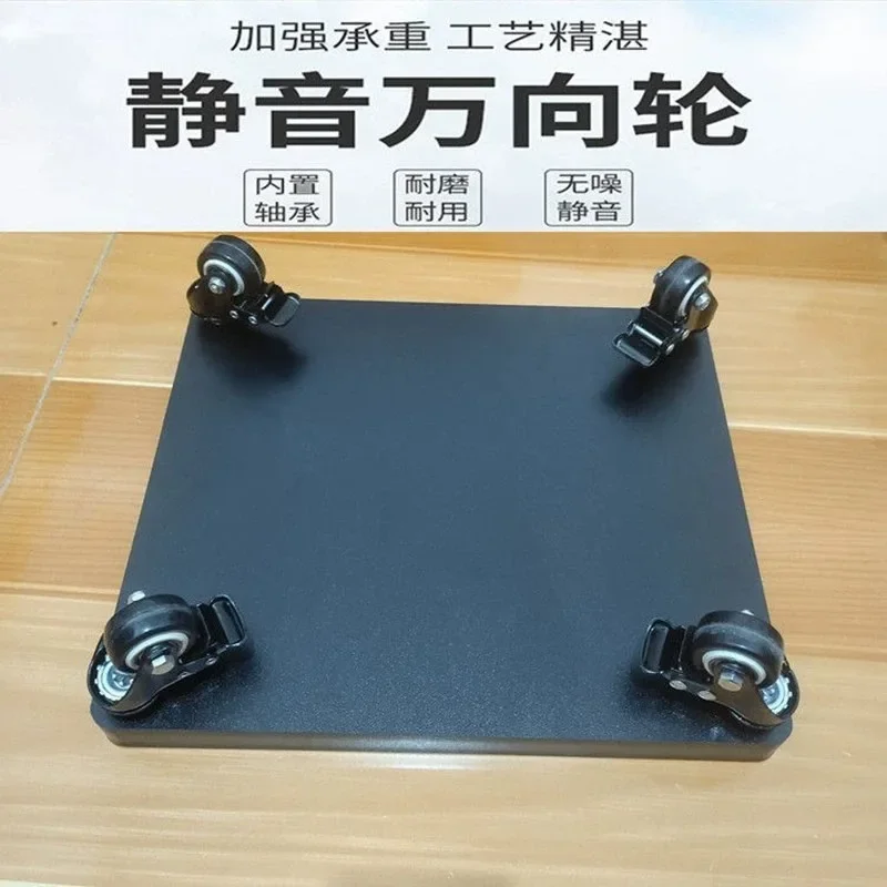 Subwoofer base moves to the ground with universal wheel shock absorber; HIFI audio tray tripod partition is customized.