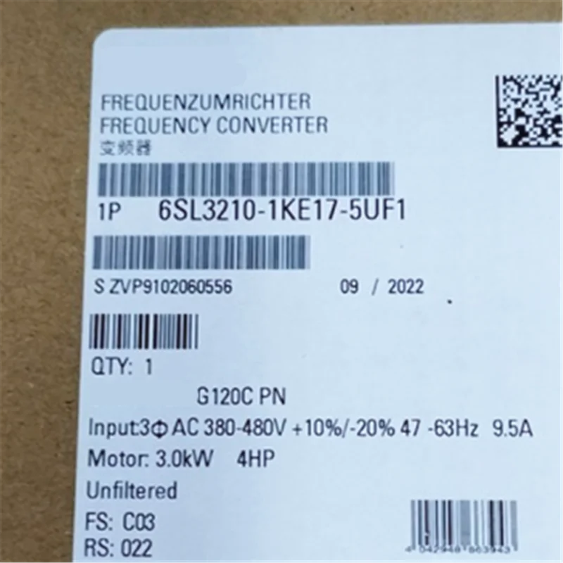 

Новый 6SL3210-1KE17-5UF1