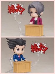 Anime Ace Attorney Phoenix Wright 1761 Miles Edgeworth 1762 Articulated PVC Action Figure Boxed Figure Doll Decoration 10cm
