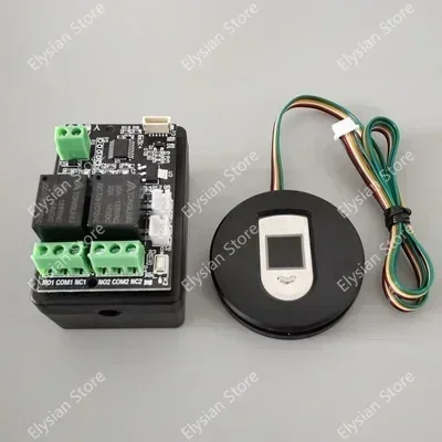 D201 Two-way Relay Fingerprint Control Modification Module Motorcycle Door Ignition  One click activation of mStart with One Key