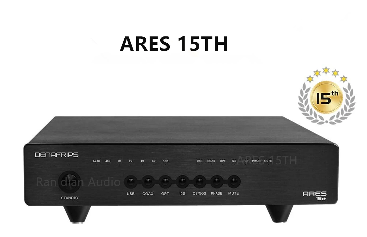 

Denafrips ARES 15TH DAC R2R + Architettura DSD, Coaxial x1 OPT x 1, I2S x 1, USB2.0 B, Digital Signal Processing Through FPGA