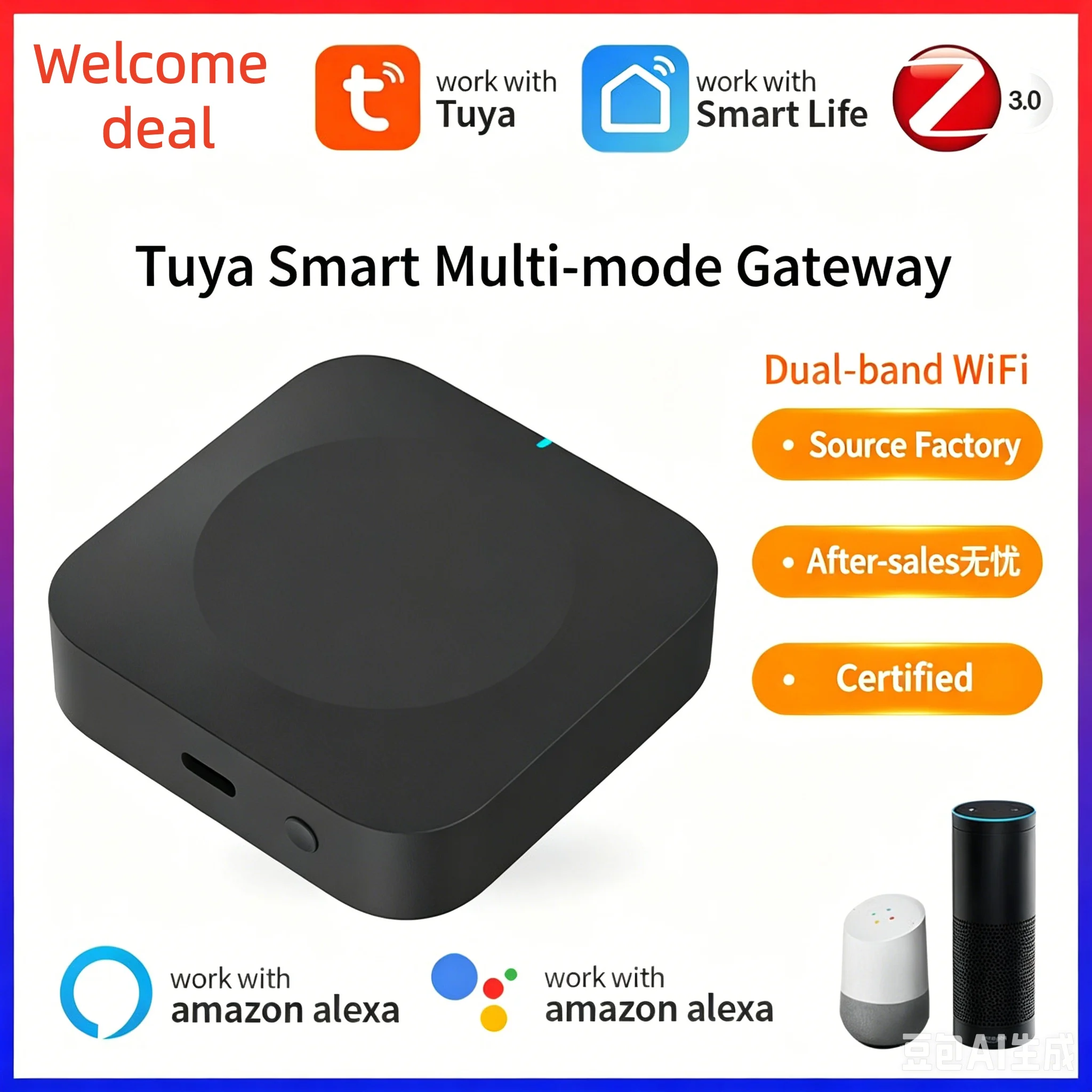 tuya-smart-multi-mode-gateway-dual-band-wifi-wireless-remote-control-smart-home-hub-zigbee-bluetooth-mesh-smart-gateway-automati