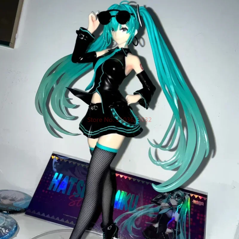 Hot  Original Hatsune Miku Figure Stylist 16th Birthday Commemoration Action Figurine Anime Collection Model Doll Xmas Gift