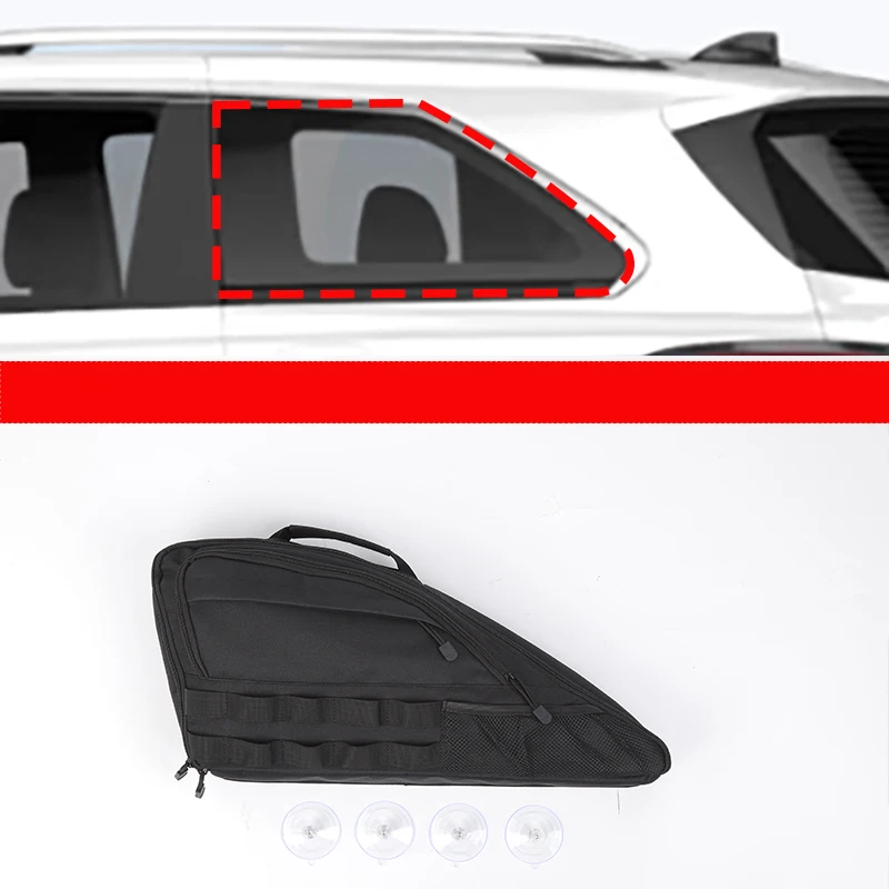 

Trunk Storage Box Car Organizers Window Side Storage Bag Car Storage Supplies For Toyota Sienna 2021-2026 Toyota Granvia 22-2026