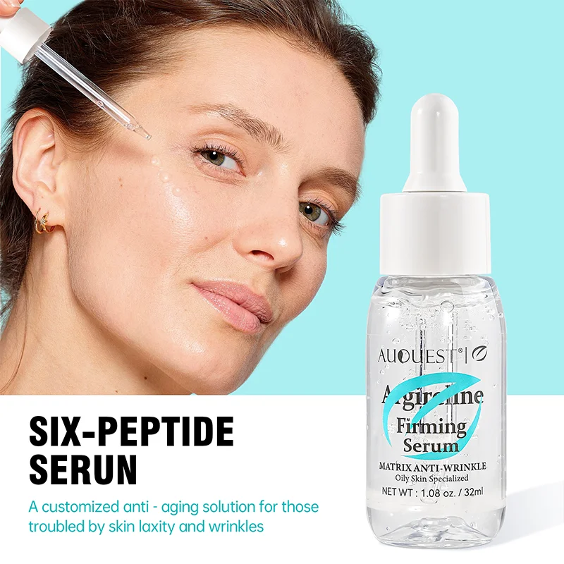 

AUQUEST Peptide Anti-Wrinkle Face Serum Anti-Aging Fade Fine Lines Lifting Firming Hyaluronic Acid Facial Serum Skin Care