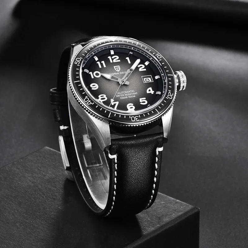 

PAGANI DESIGN 1649 Мужские часы Автоматические механические часы из нержавеющей стали Водонепроницаемый ночник Календарь Мужские роскошные часы