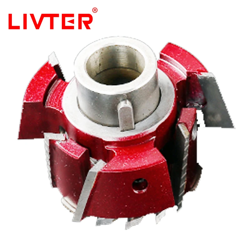 LIVTER MX3810B1 112X30  Frame Woodworking Tools Gear Door Head Finger Joint Cutter For Spindle Shaper Cutters