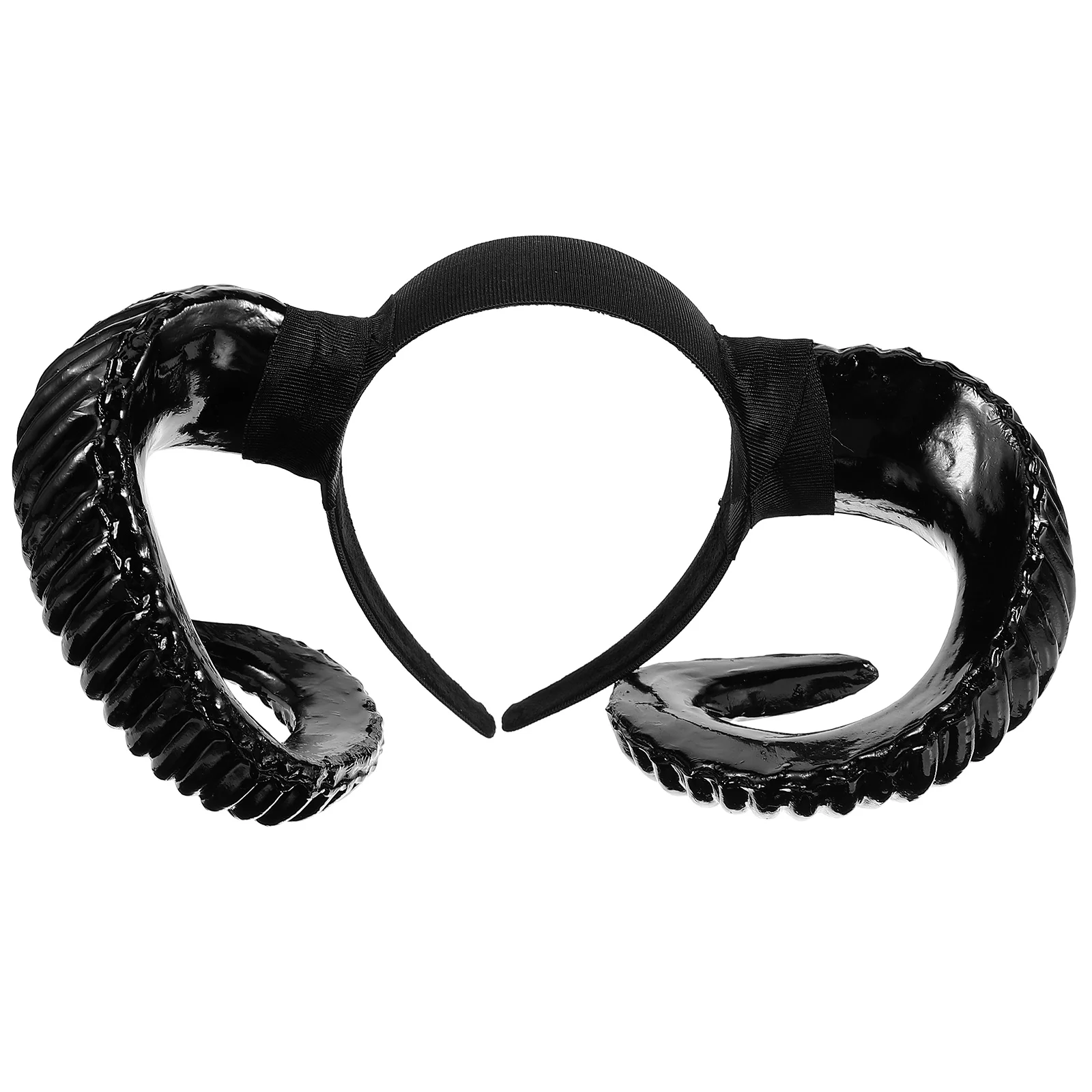 

Simulation Horn Headband Sheep Black Headdress Christmas Halloween Props Clasp Hair Hoops Animals Antlers Miss Costumes