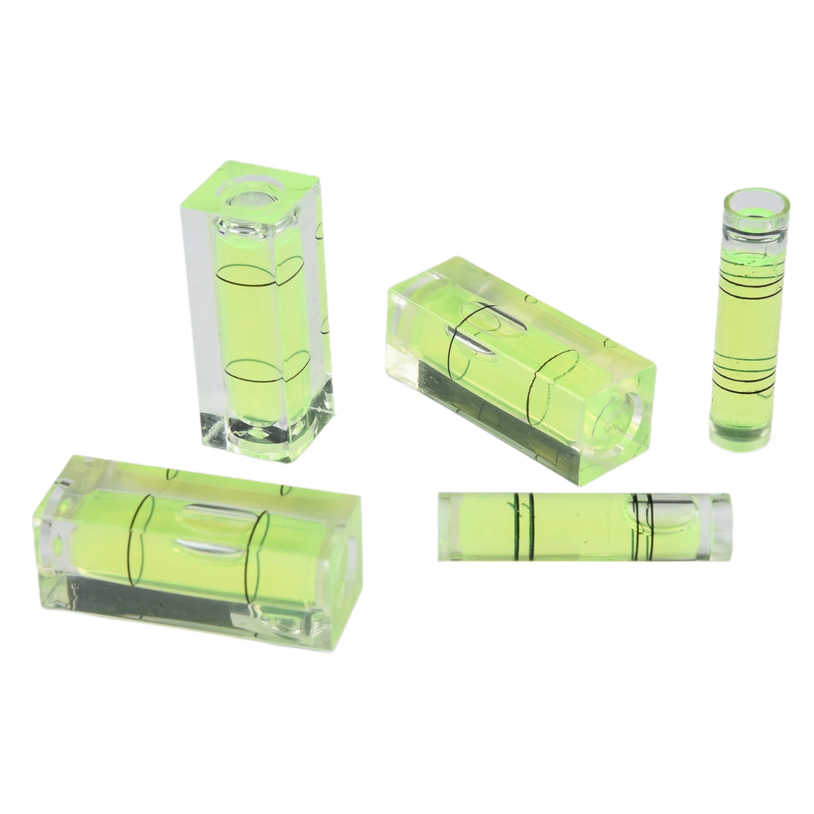 Acrylic Angular Displacement Precision Bubble Green Level Or Deviation Sturdy Construction High Precision Measuring