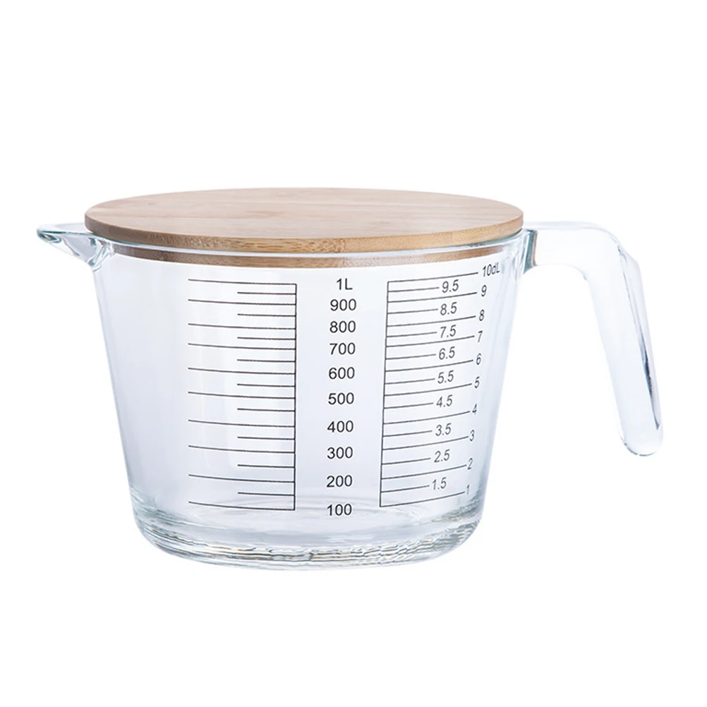 

1Pcs Glass Measuring Cup with Scale for Accurate Volume Measurement in Baking and Cooking Easy to Clean and Wash
