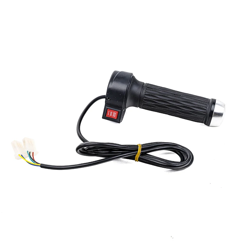 Electric Scooter Bicycle Twist-Throttle High/Medium/Low Speed/Forward/Reverse Accelerator Cyclings  Scooter Accessories