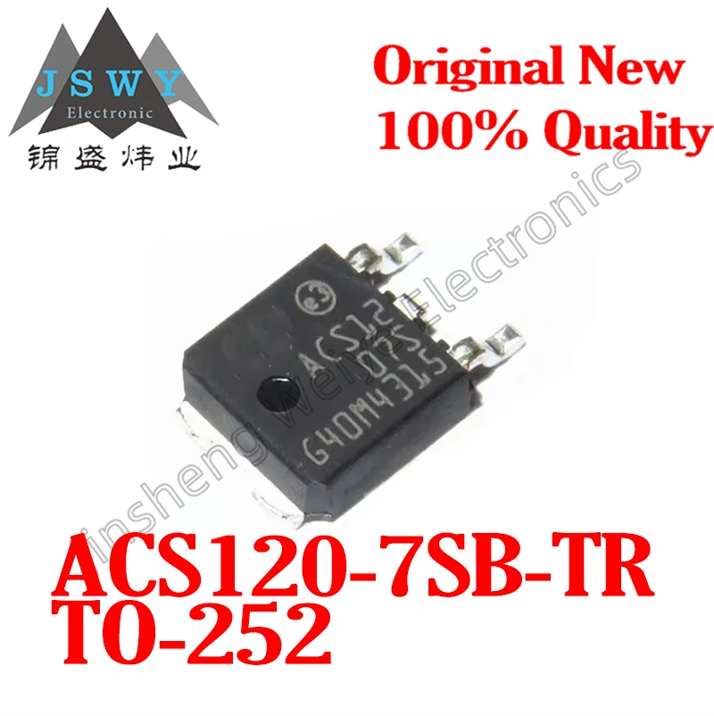 

(5/20pcs) ACS120-7SB-TR TO-252 ACS1207S/AC Output Solid State Relay/New Original Stock Electronics