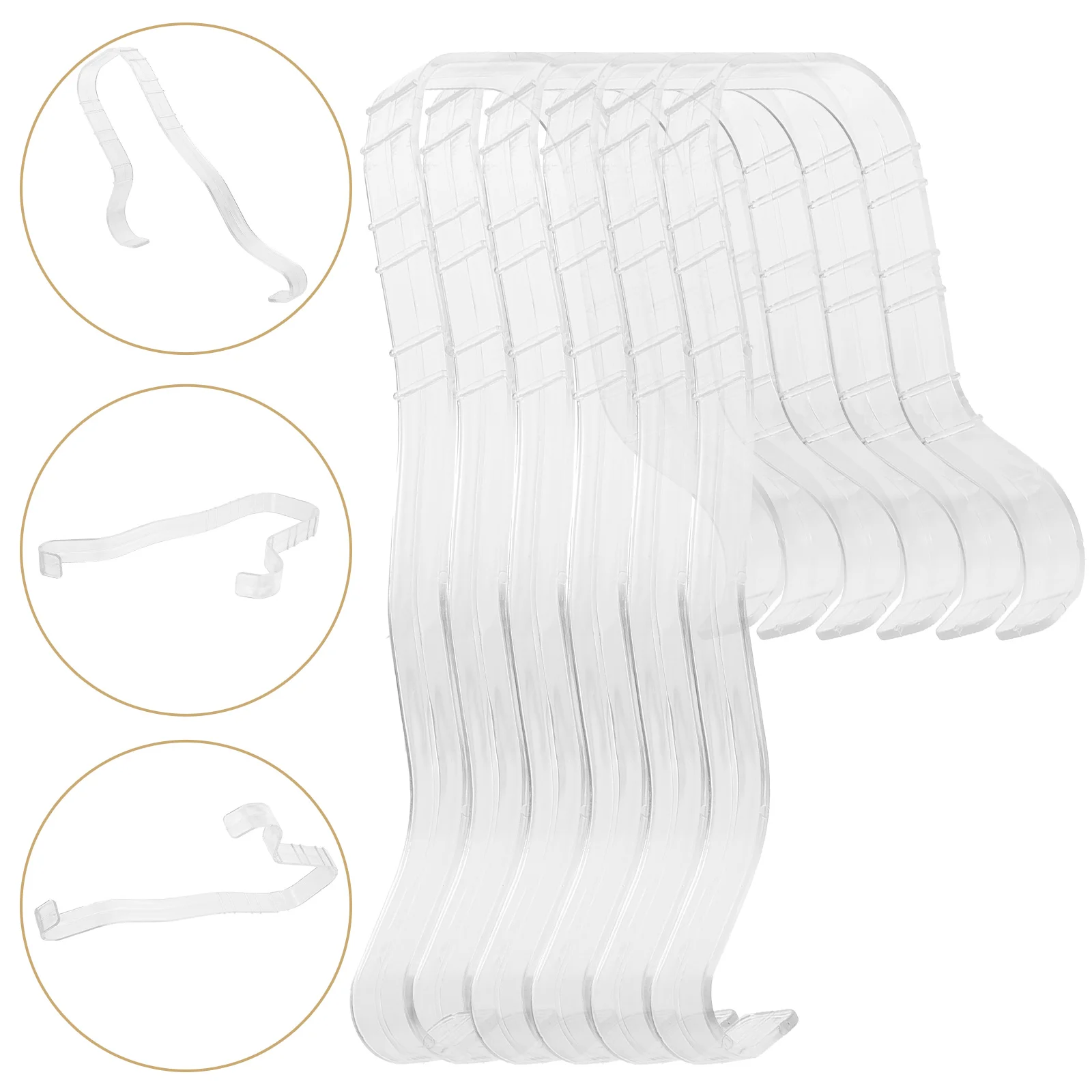 

6pcs Supports Plastic Forms Bracket Stretcher Display Stand Rack Tall Boot Shoe Form Inserts Inserts Holders