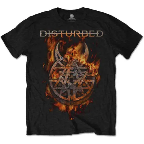 

Disturbed Burning Belief Official Tee T-Shirt Mens