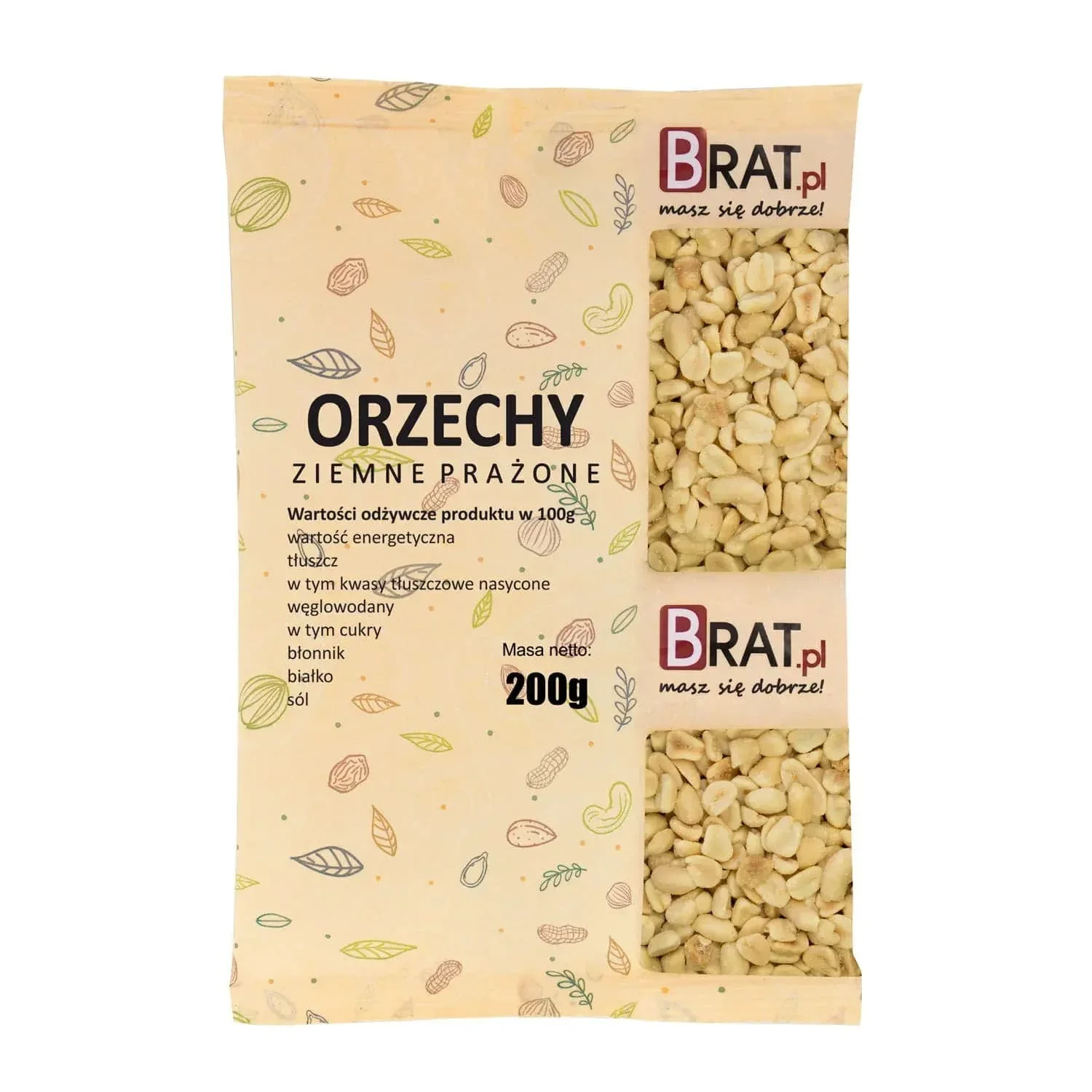 Orzechy ziemne prażone 200g