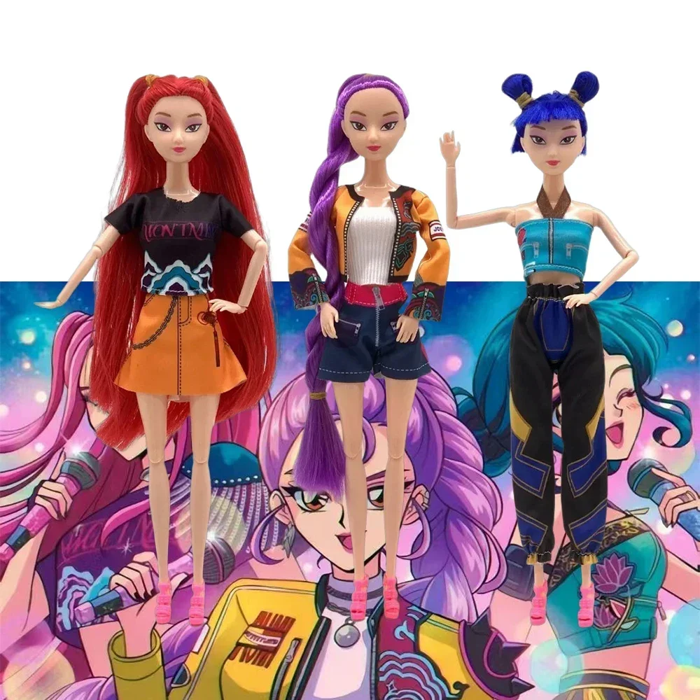 

Новый Kpop Demon Hunters слепая коробка виниловые игрушки подарки для рождественской вечеринки настольное украшение подарки на день рождения игрушки для девочек