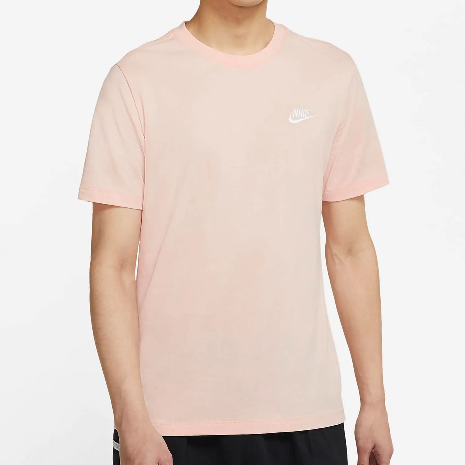 

Оригинальная мужская черная футболка Nike New Season с круглым вырезом для активного отдыха и повседневного использования AR4999-800