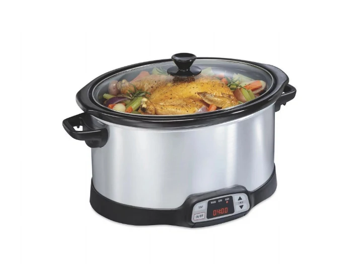 Hamilton Beach 8 Quart Programmable Slow Cooker Model 33480