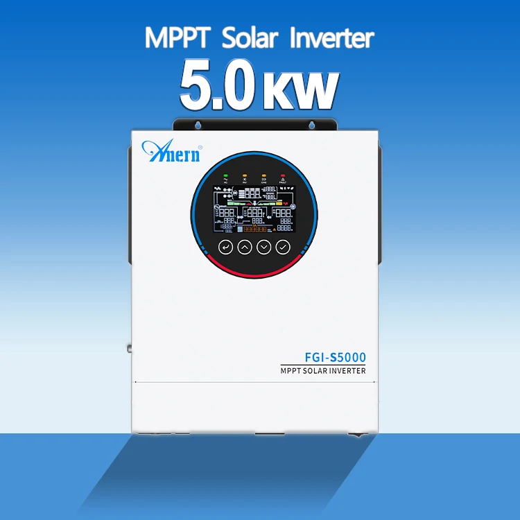 Solar Inverter 3KW 5000W MPPT Hybrid Inverter 24V Work Without Battery Inversor Hibrido Onduleur Solaire Hybride
