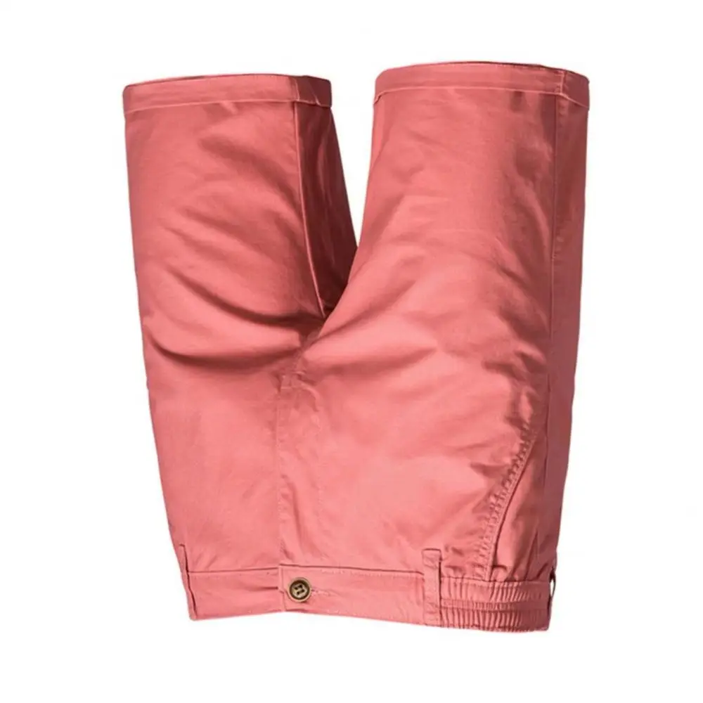 

Casual Men Pants Men Casual Shorts Men's Stretch Cargo Shorts with Elastic Waistband Drawstring Casual Cotton Work Shorts