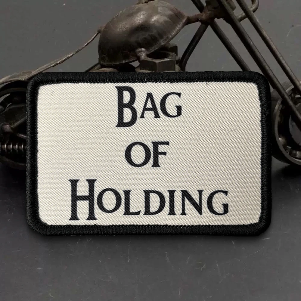 Parche táctico moral D&D con gancho y bucle para chaqueta - imagen 4